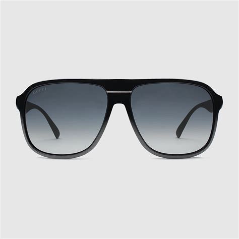 gucci aviator sunglasses mens|Gucci unisex aviator sunglasses.